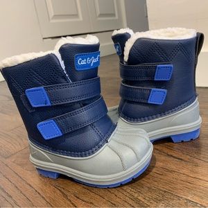 Toddler boys cat & jack snow boots 6